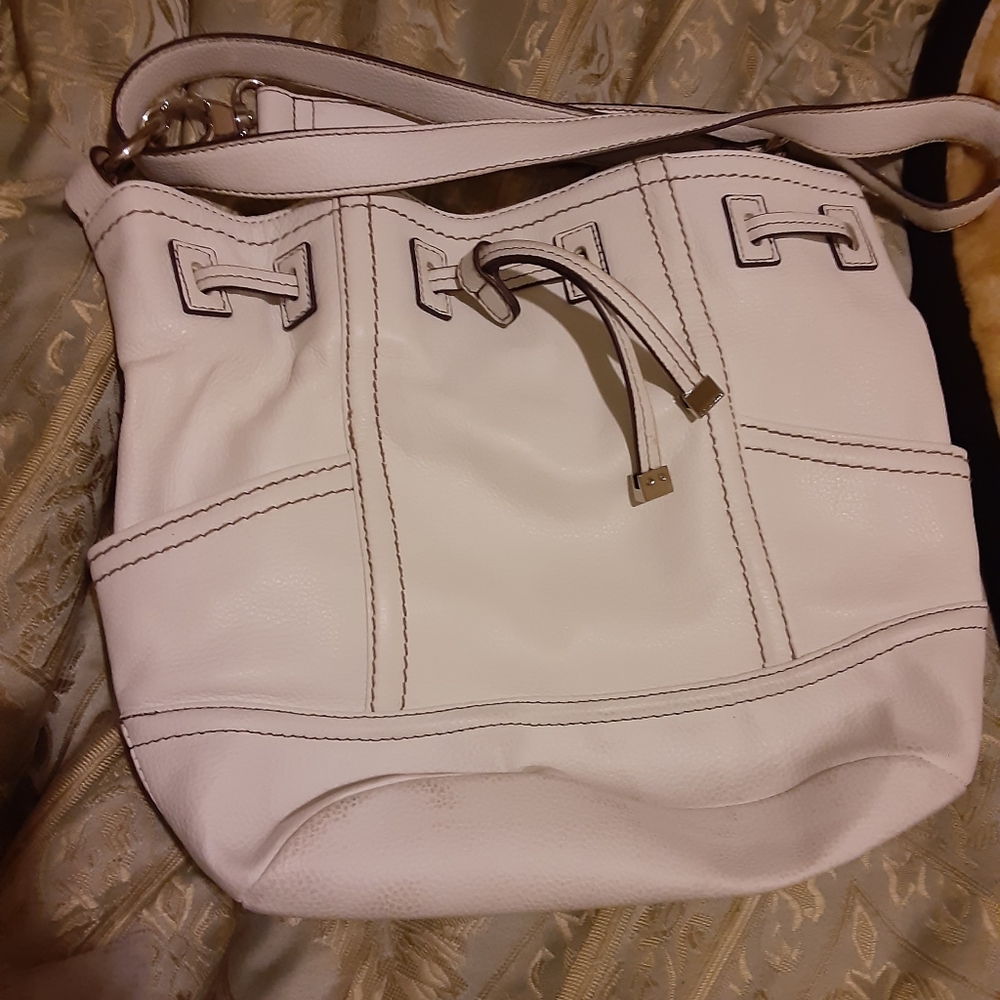 White purse